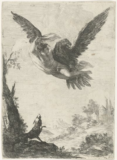 Jupiter enlève Ganymède - Jan Miel