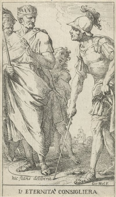 Popilius Laenas dessinant un cercle - Jan Miel