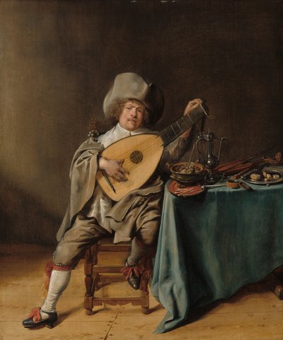 Autoportrait en joueur de luth - Jan Miense Molenaer