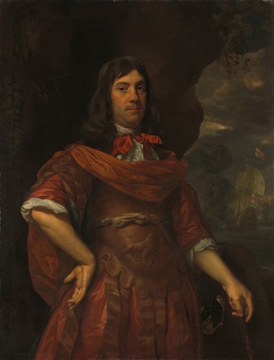 Cornelis Tromp (1629-91). Lieutenant-amiral général - Jan Mijtens