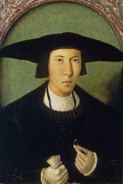 Portrait de jeune homme - Jan Mostaert