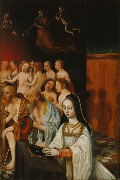 Les âmes des justes et le donateur, vers 1520 - Jan Mostaert