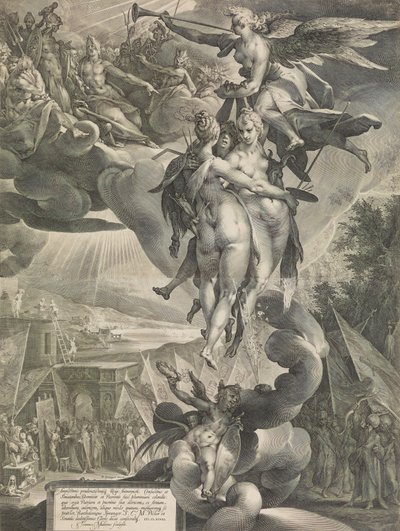 Apothéose des arts, vers 1619 - Jan Muller