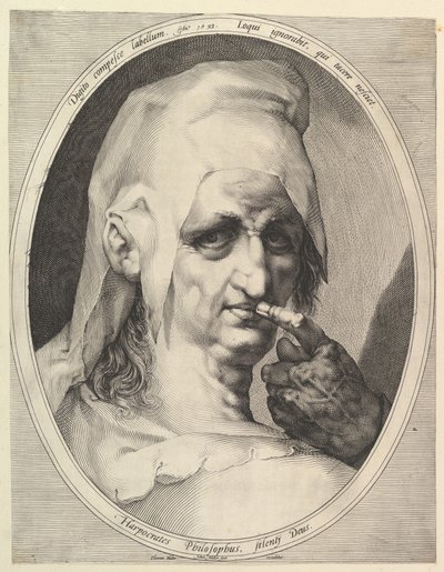 Harpocrate, philosophe - Jan Muller