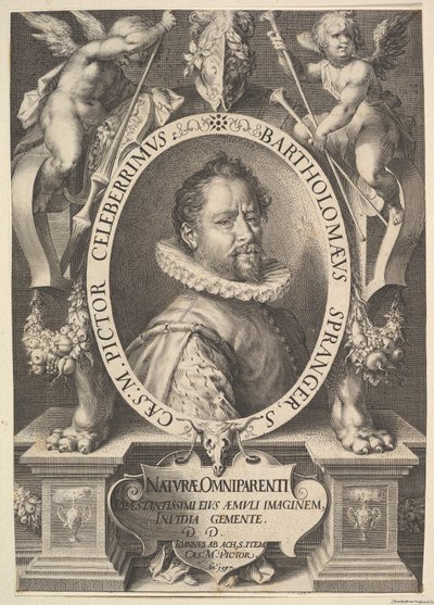 Portrait de Bartholomeus Spranger - Jan Muller
