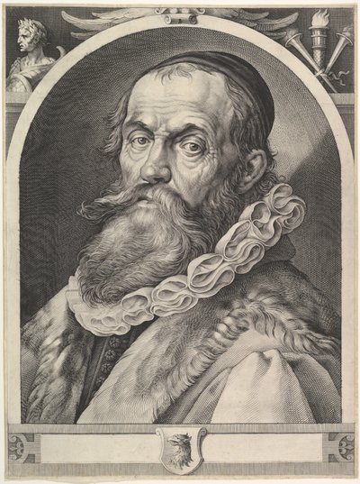 Portrait de Hendrick Goltzius, vers 1617 - Jan Muller