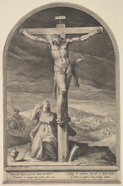 Sainte Marie-Madeleine au pied de la croix - Jan Muller