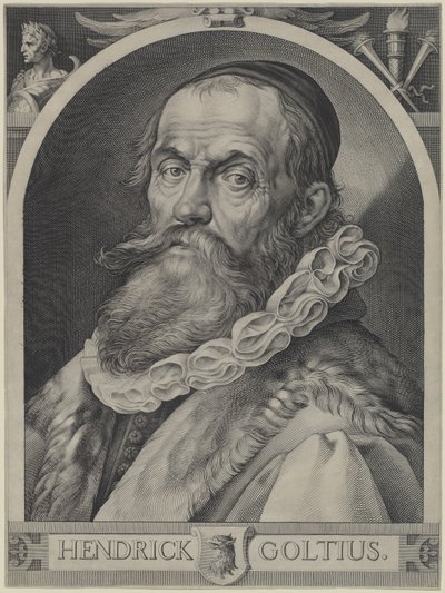 Portrait de Hendrick Goltzius - Jan Muller, Hendrick Goltzius