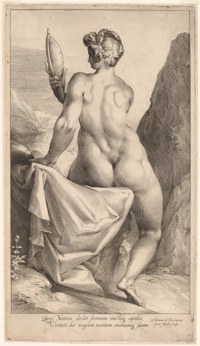 Prudence - Jan Muller, after Adriaen de Vries