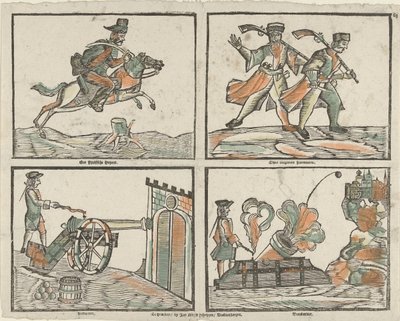 Quatre représentations avec des militaires - Jan Nieuwenhuyzen