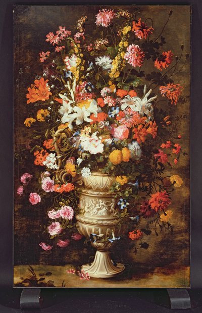 Fleurs dans un vase orné - Jan Peeter Brueghel