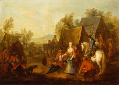 Camp militaire - Jan Peeter Verdussen