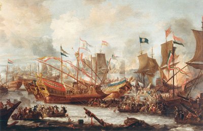La Bataille de Lépante, 1671 - Jan Peeters the Elder