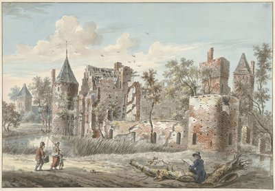 Ruine de la Maison ter Haar près de Maarssen - Jan Philip Reuthel jr.