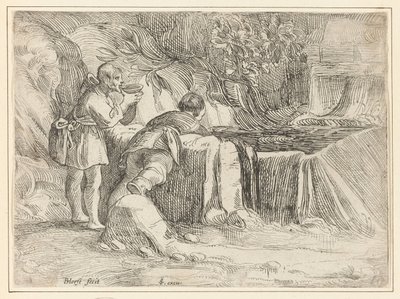 Deux hommes près d