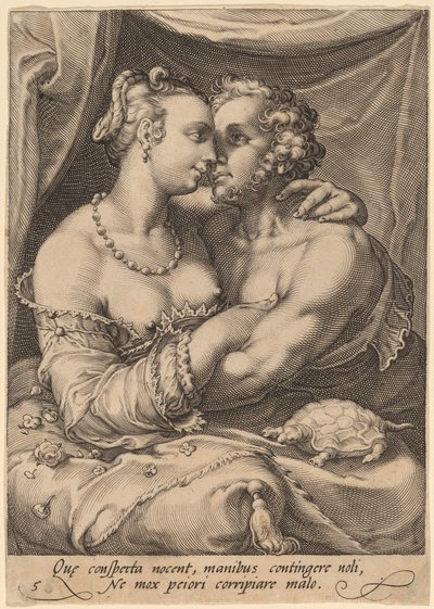 Toucher - Jan Pietersz Saenredam after Hendrik Goltzius