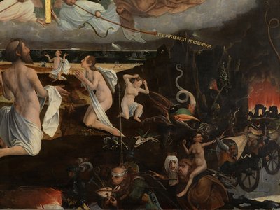 (détail) du Jugement Dernier - Jan Provoost
