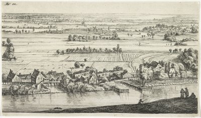 Village au bord d