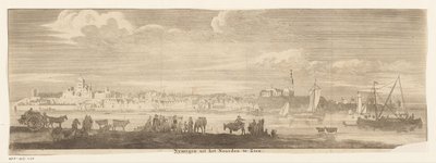 Vue de Nimègue depuis le nord - Jan Ruyter