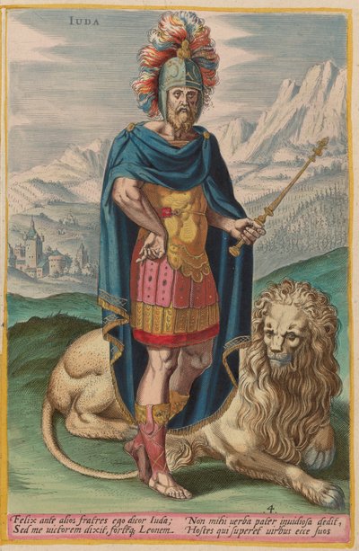 Juda - Jan Sadeler I after Crispen van den Broecke