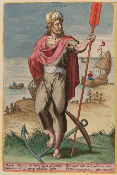 Zabulon - Jan Sadeler I after Crispen van den Broecke