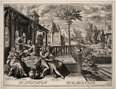 Genèse chapitre 6, verset 9, c.1600 - Jan Sadler