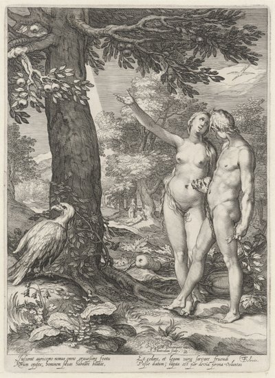 Adam et Ève devant l