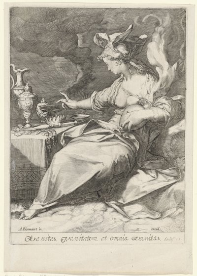 Allégorie de la vanité (Vanitas) - Jan Saenredam