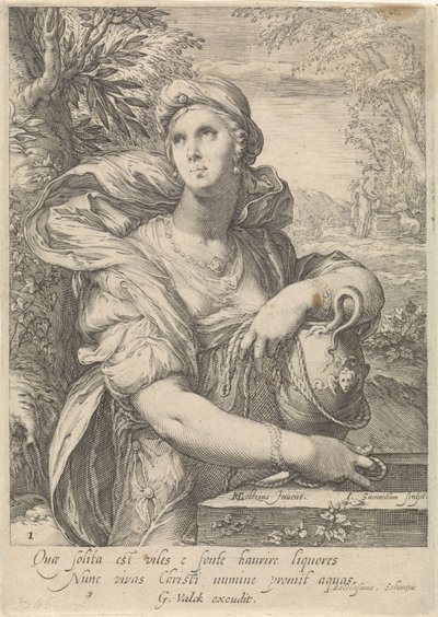 La femme samaritaine - Jan Saenredam