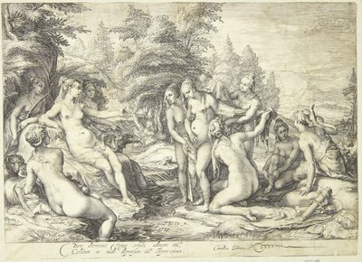 Diane et Callisto - Jan Saenredam