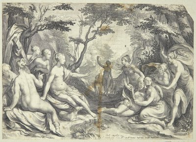 Diane et Callisto - Jan Saenredam
