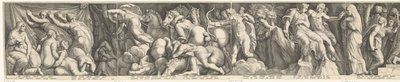 Frise avec la punition de Niobé - Jan Saenredam