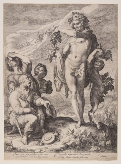 Hommage à Bacchus - Jan Saenredam