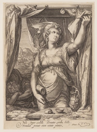 Jaël et Sisera - Jan Saenredam