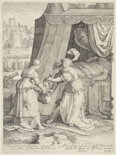 Judith avec la tête d