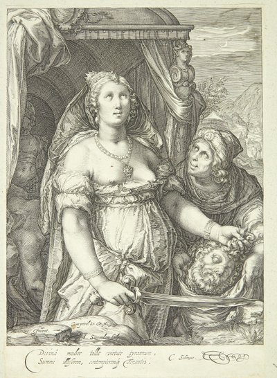 Judith avec la tête d