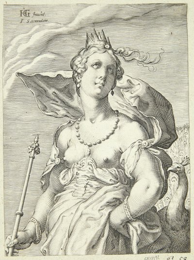 Junon - Jan Saenredam