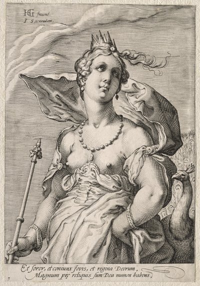 Junon - Jan Saenredam