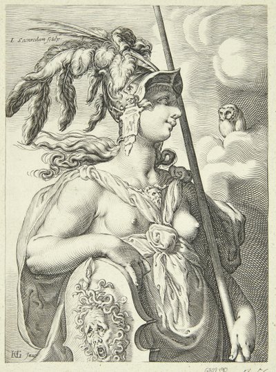 Pallas - Jan Saenredam