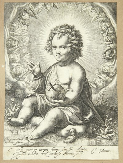 Salvator Mundi - Jan Saenredam