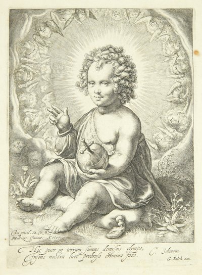 Salvator Mundi - Jan Saenredam
