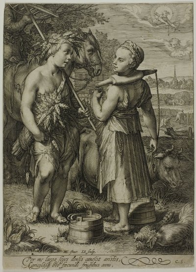 Été, de Les quatre saisons - Jan Saenredam