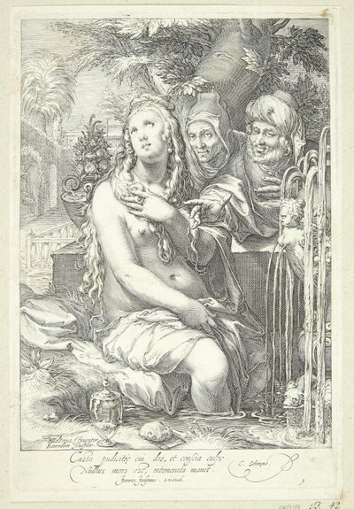 Susanna og de ældste - Jan Saenredam