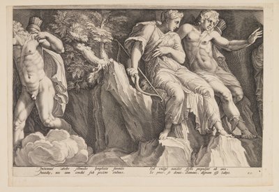 Le châtiment de Niobé (planche 3) - Jan Saenredam