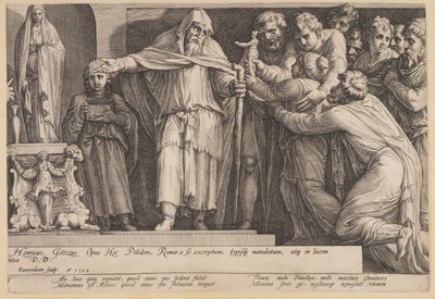 Le châtiment de Niobé (planche 5) - Jan Saenredam