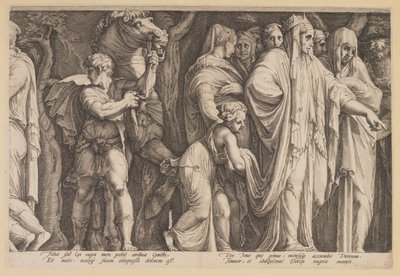 Le châtiment de Niobé (planche 6) - Jan Saenredam