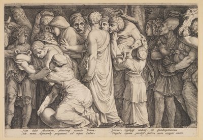 Le châtiment de Niobé (planche 7) - Jan Saenredam