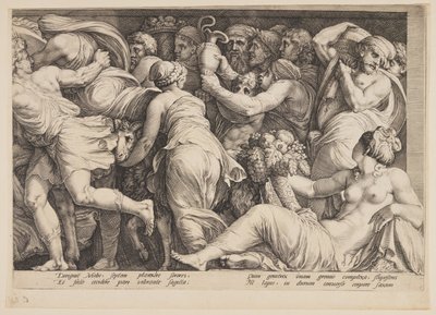 Le châtiment de Niobé (planche 8) - Jan Saenredam