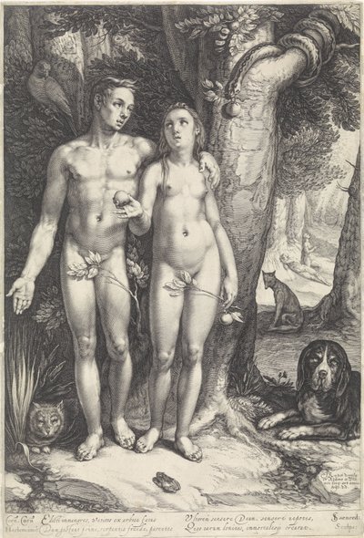 La Chute - Jan Saenredam