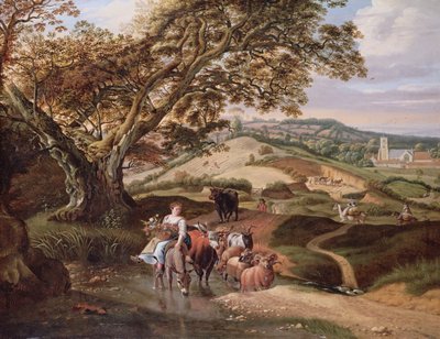 Un Paysage Pastoral, 1684 - Jan Siberechts